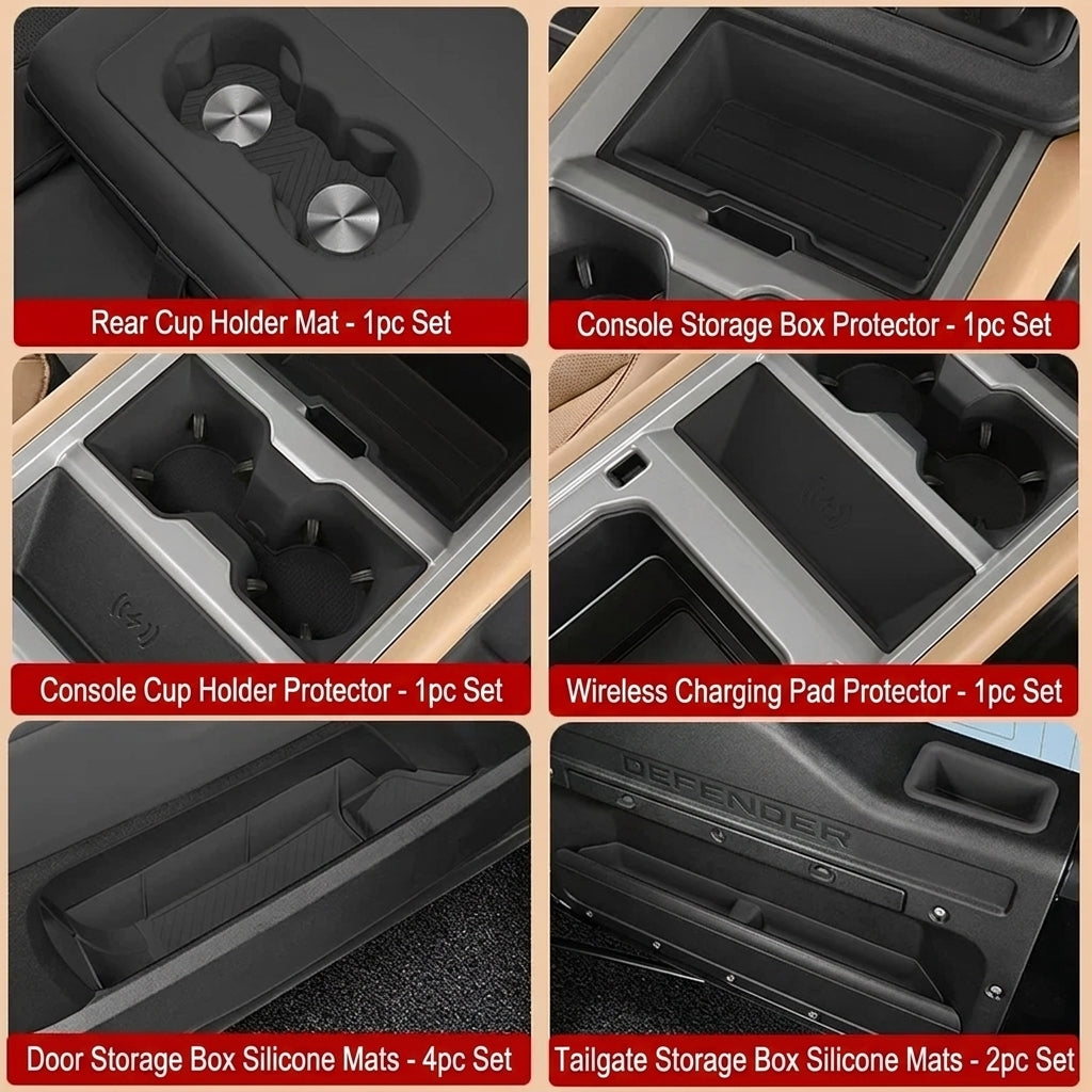 Additional product photo of 2020-2026 Defender 110/90/130 Central Control Dashboard Decorative Panel (OEM Color Match)