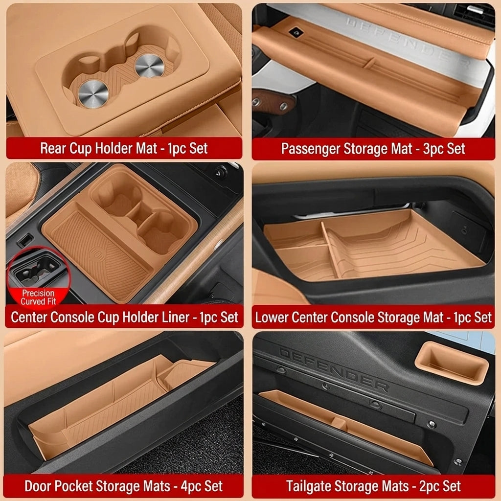 Additional product photo of 2020-2026 Defender 110/90/130 Central Control Dashboard Decorative Panel (OEM Color Match)