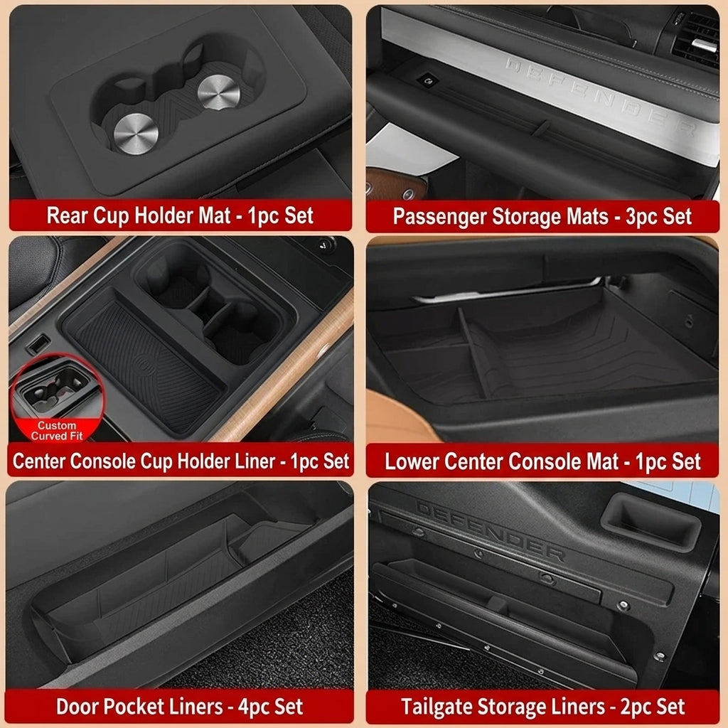 Additional product photo of 2020-2026 Defender 110/90/130 Central Control Dashboard Decorative Panel (OEM Color Match)