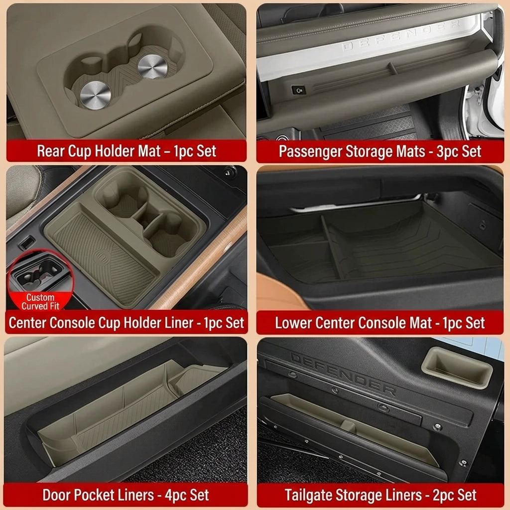 Additional product photo of 2020-2026 Defender 110/90/130 Central Control Dashboard Decorative Panel (OEM Color Match)