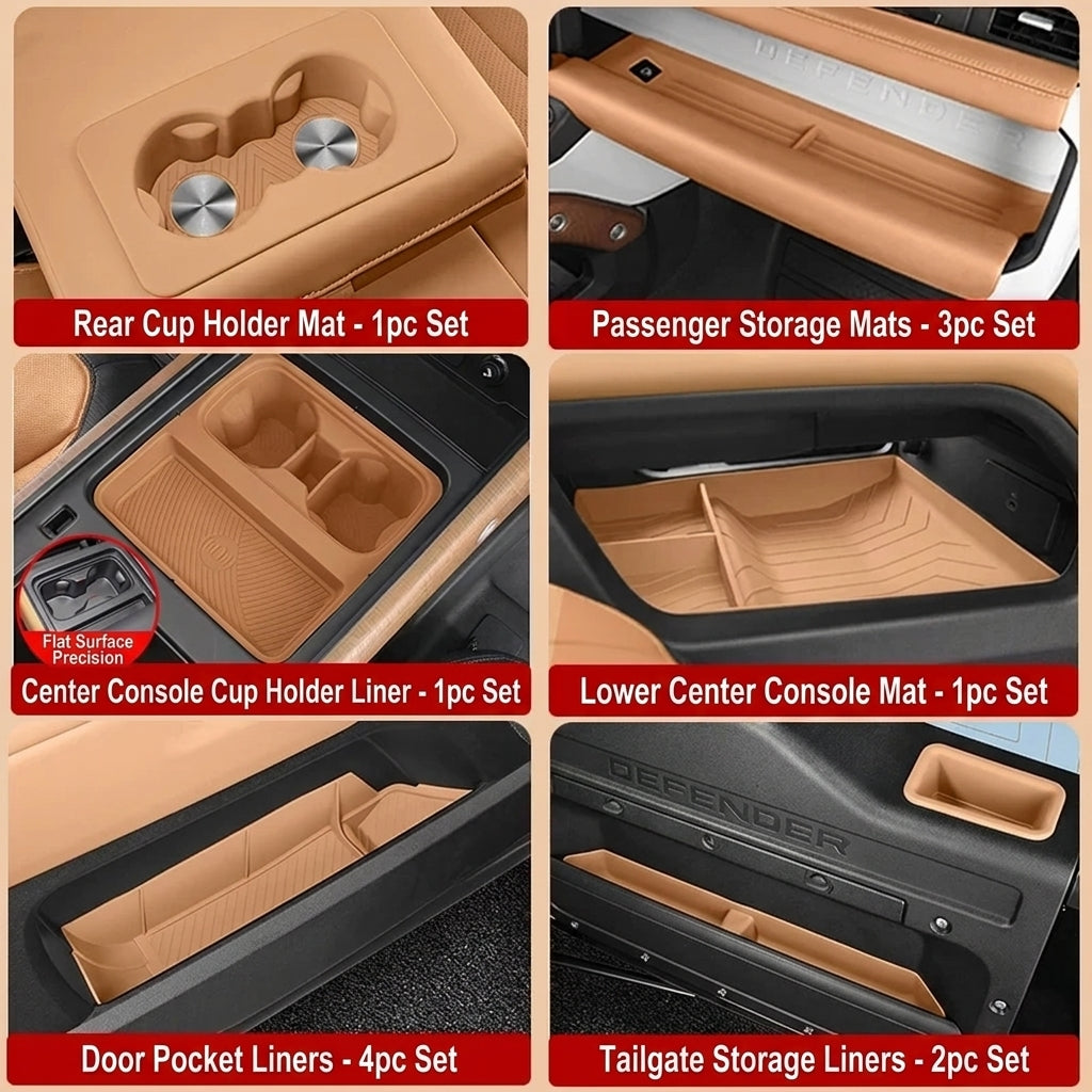 Additional product photo of 2020-2026 Defender 110/90/130 Central Control Dashboard Decorative Panel (OEM Color Match)