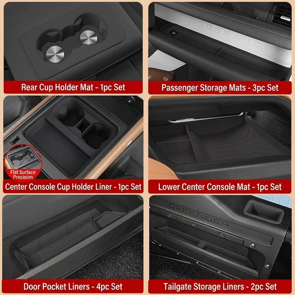 Additional product photo of 2020-2026 Defender 110/90/130 Central Control Dashboard Decorative Panel (OEM Color Match)