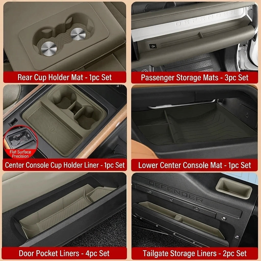 Additional product photo of 2020-2026 Defender 110/90/130 Central Control Dashboard Decorative Panel (OEM Color Match)