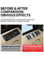 Additional product photo of 2013-2017 Range Rover Window Lift Panel Glass Button Frame Decorative Trim