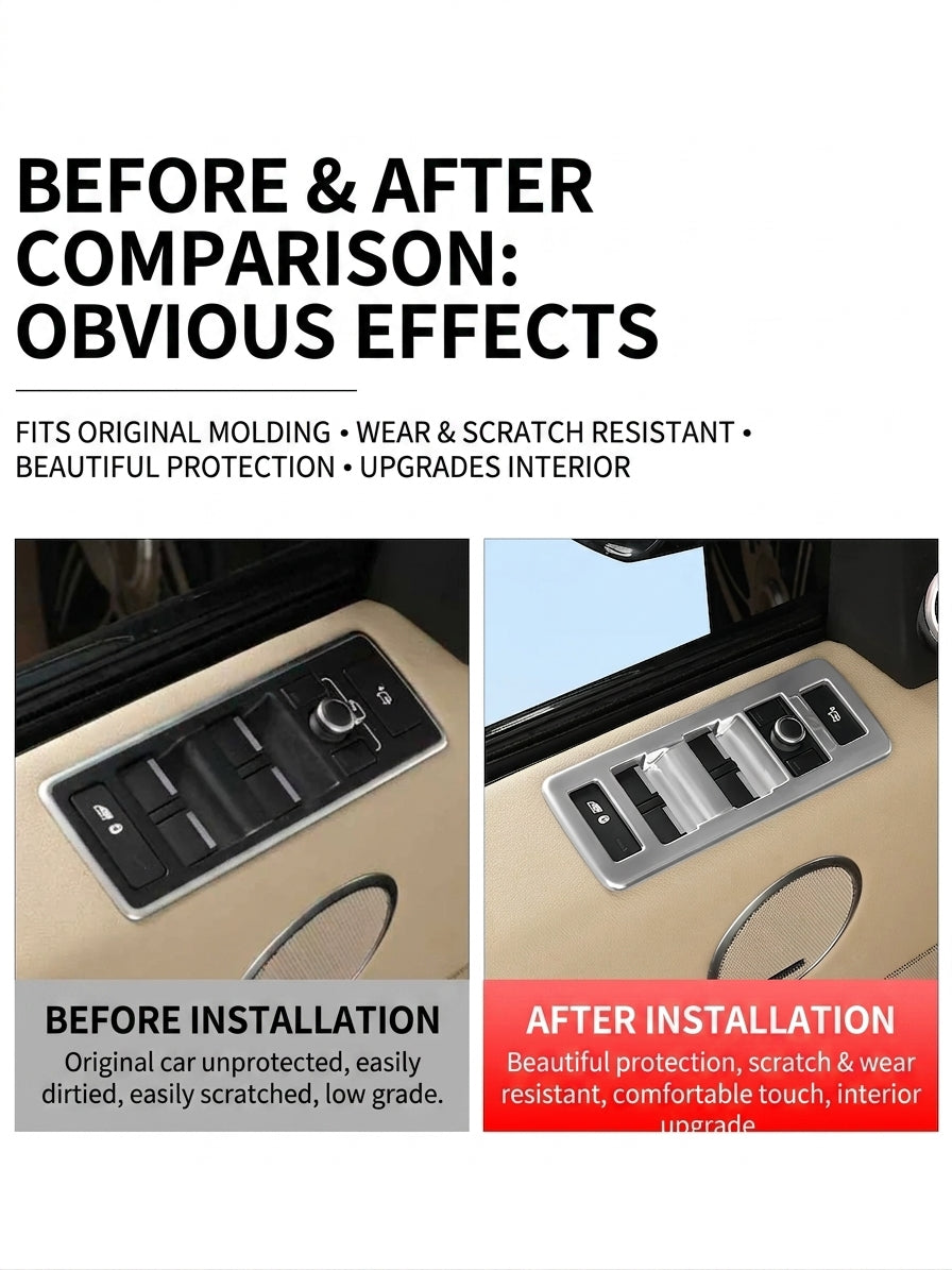Before and after installation comparison