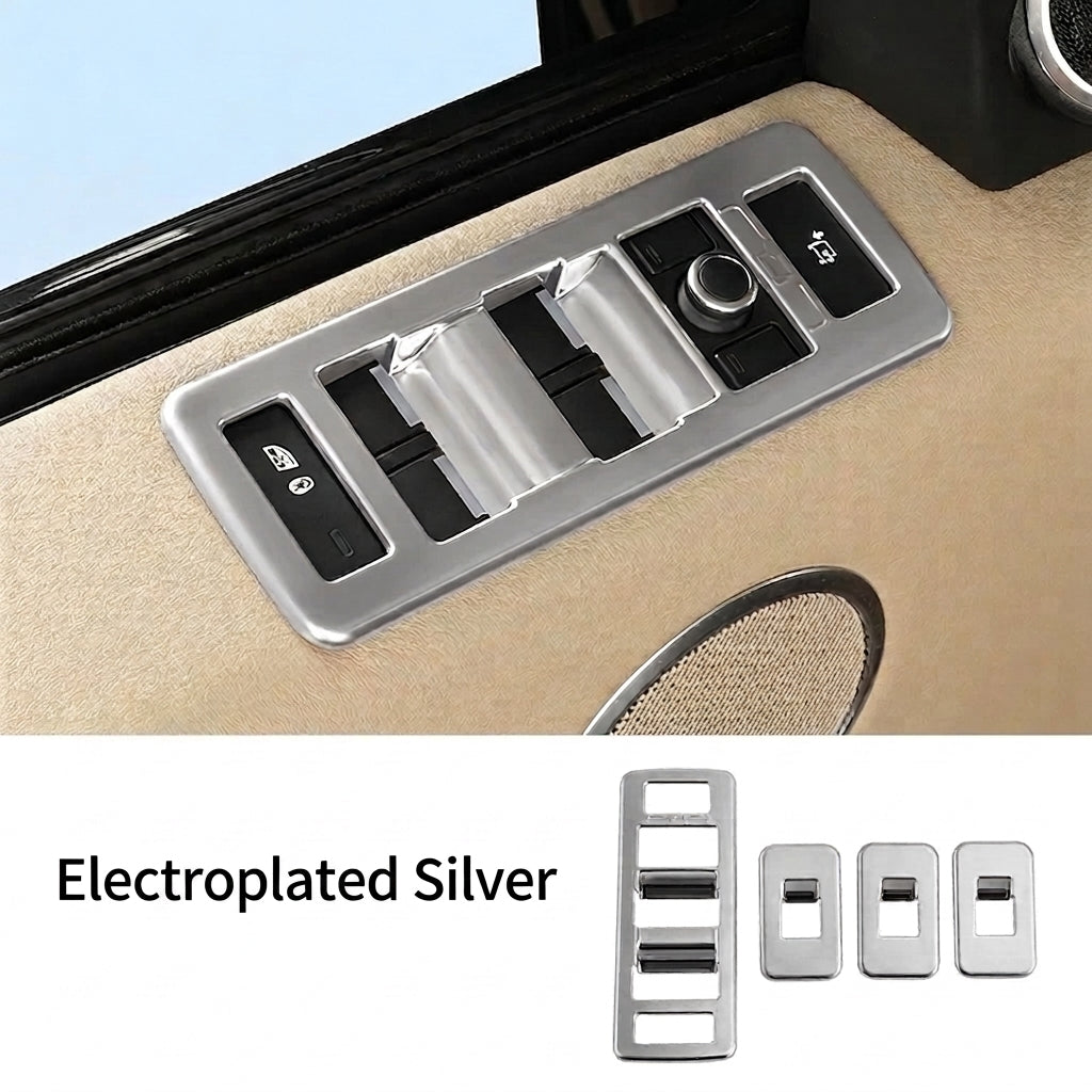 Additional product photo of 2013-2017 Range Rover Window Lift Panel Glass Button Frame Decorative Trim