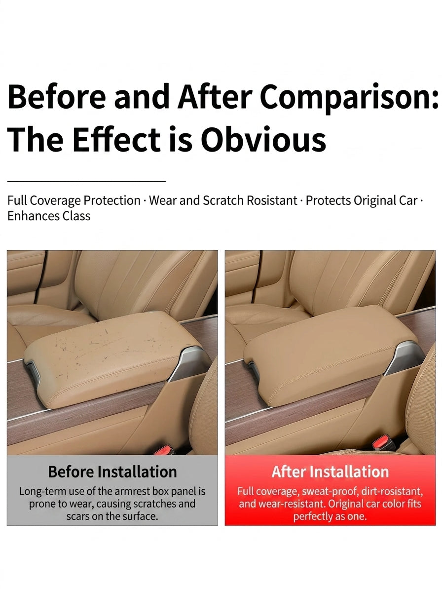 Additional product photo of 2023-2026 Range Rover Sport Center Console Armrest Case Cover & Height Riser Pad