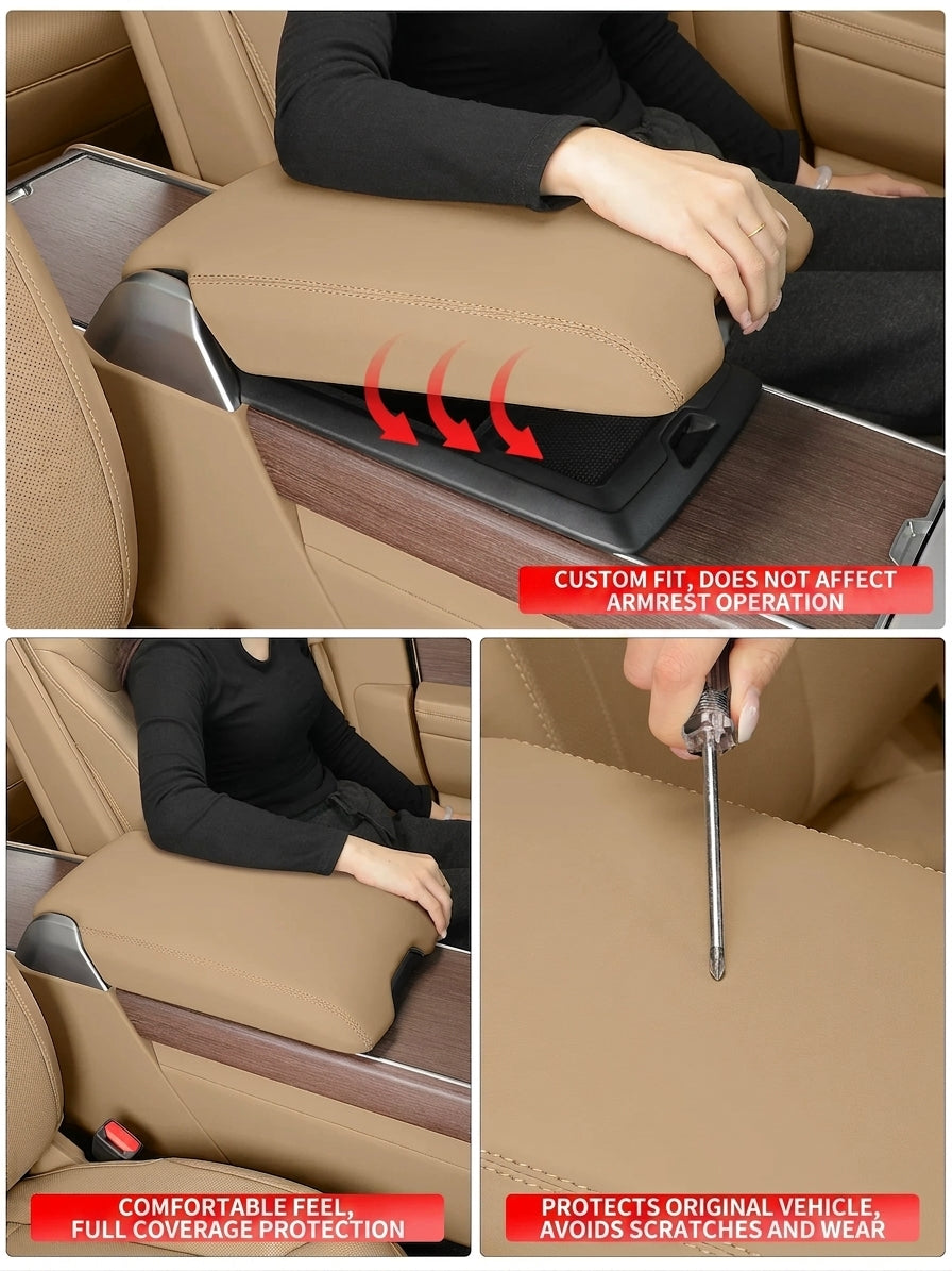 Additional product photo of 2023-2026 Range Rover Sport Center Console Armrest Case Cover & Height Riser Pad