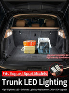 Additional product photo of 2023-2026 Range Rover Sport Trunk LED Interior Ambient Lighting Kit