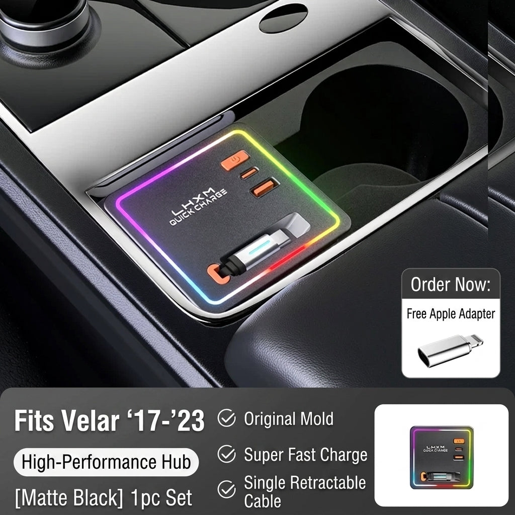 Additional product photo of Range Rover Velar USB-C Fast Charger & Ambient Light Kit (2017–2023)