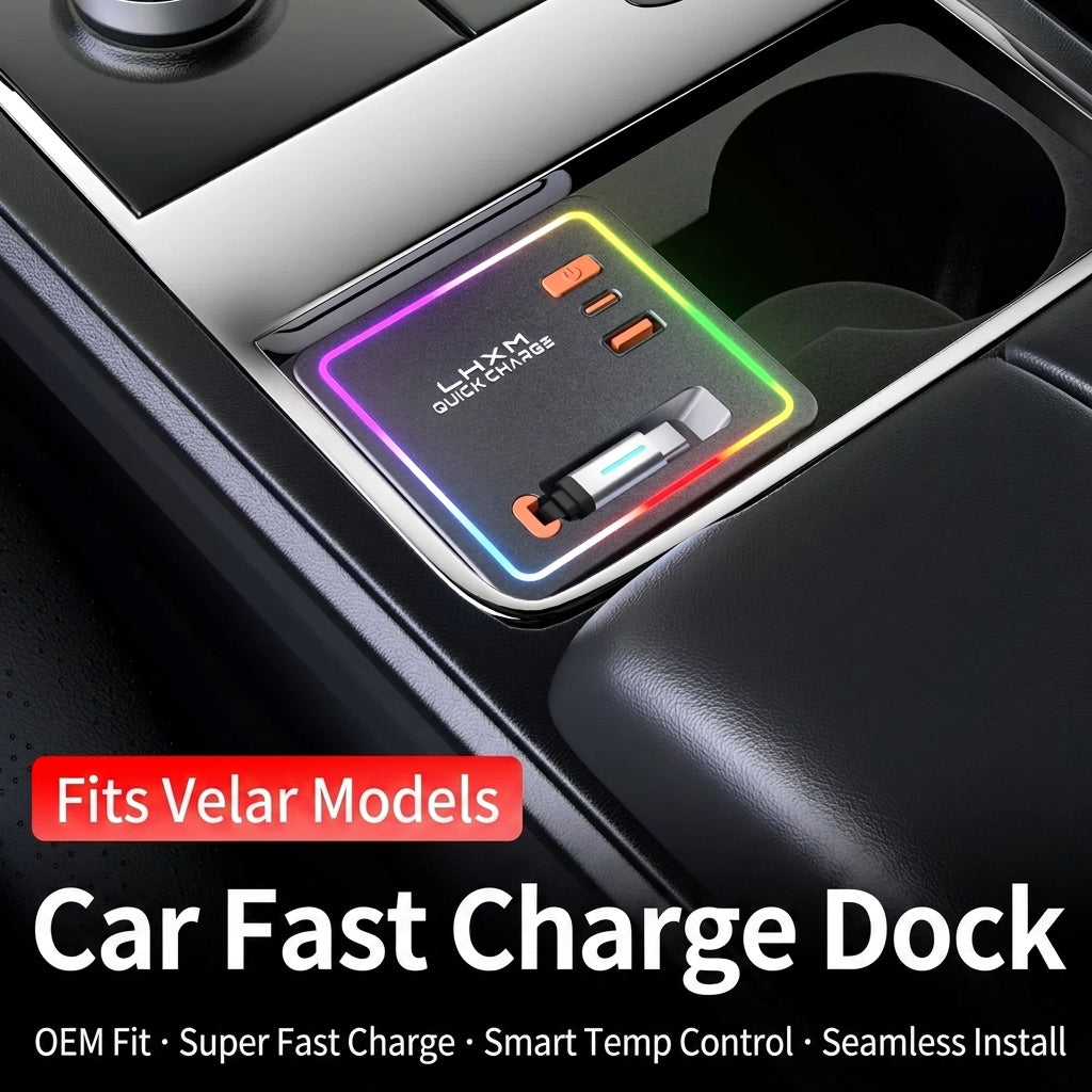 Product photo of Range Rover Velar USB-C Fast Charger & Ambient Light Kit (2017–2023)