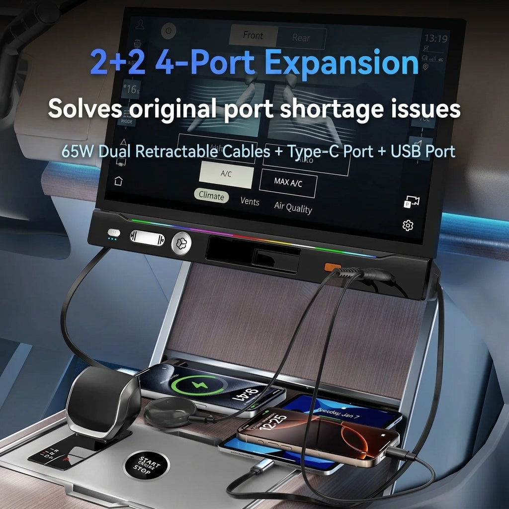 Additional product photo of 2023-2026 Range Rover Center Console Fast-Charging Dock