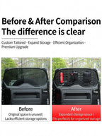 Additional product photo of 2020-2026 Defender 90/110/130 Tailgate Tactical Storage Rack