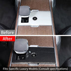 Additional product photo of 2024-2026 Range Rover Central Control Panel Gear Frame Protective Decorative Sticker