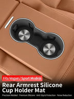 Additional product photo of 2013-2022 Range Rover Sport Rear Armrest Cup Holder Silicone Waterproof Protection Pad