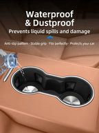 Additional product photo of 2013-2022 Range Rover Sport Rear Armrest Cup Holder Silicone Waterproof Protection Pad