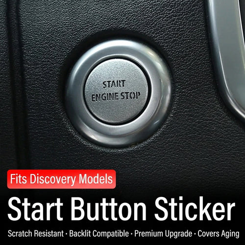 2010-2016 Discovery 4 / Range Rover Sport One-Touch Start Button Ignition Switch Sticker
