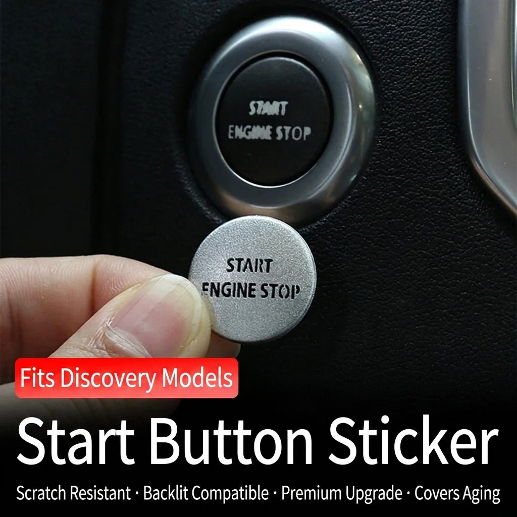 Additional product photo of 2010–2016 Discovery 4 Start Button Decal & AC Knob Cover Set