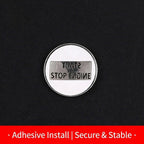 Product photo of 2010 Start Button Decal AC Knob Cover Set