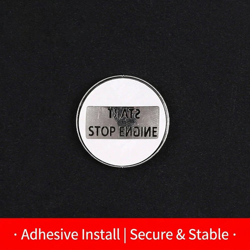 Product photo of 2010 Start Button Decal AC Knob Cover Set
