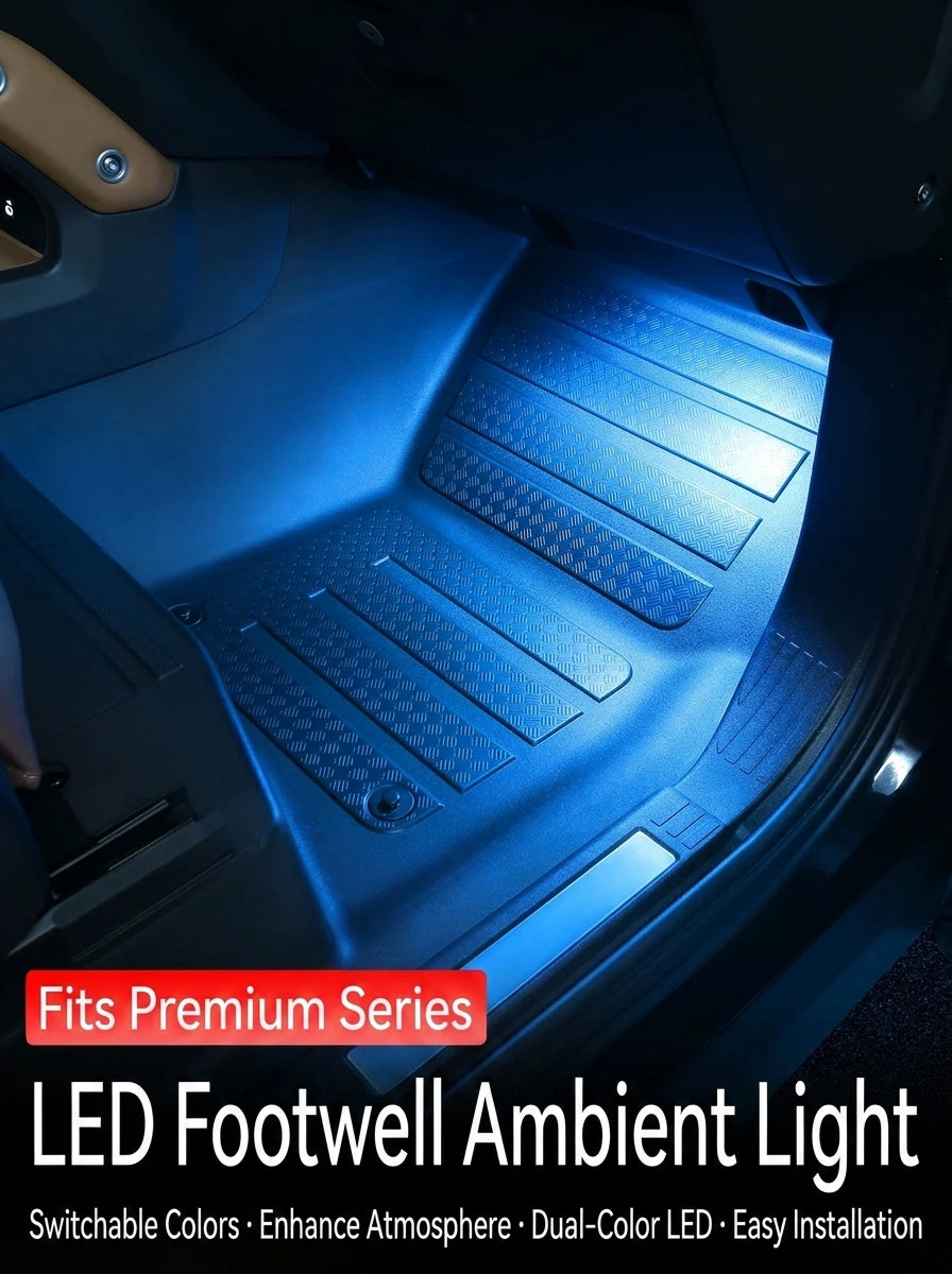 Additional product photo of Range Rover & Discovery 5 LED Interior Footwell Ambient Lighting Kit