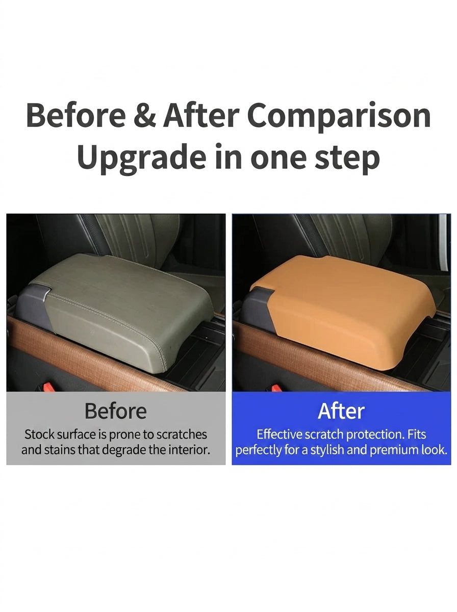 Additional product photo of Land Rover Defender 90/110 Center Armrest Cushion Pad & Console Cover (2020–2026)