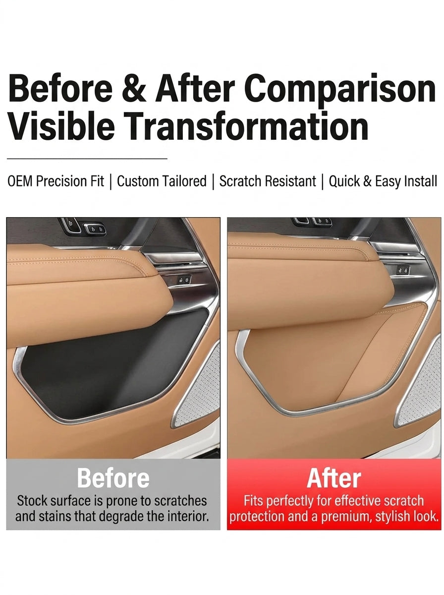Additional product photo of 2023-2026 Range Rover Sport Door Pocket Storage Pad & Umbrella Holder
