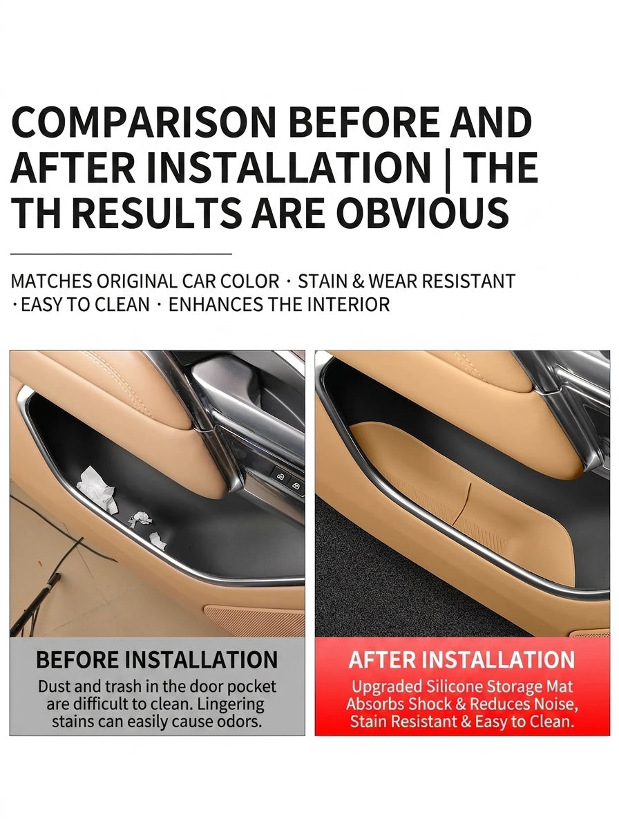 Before and after installation comparison