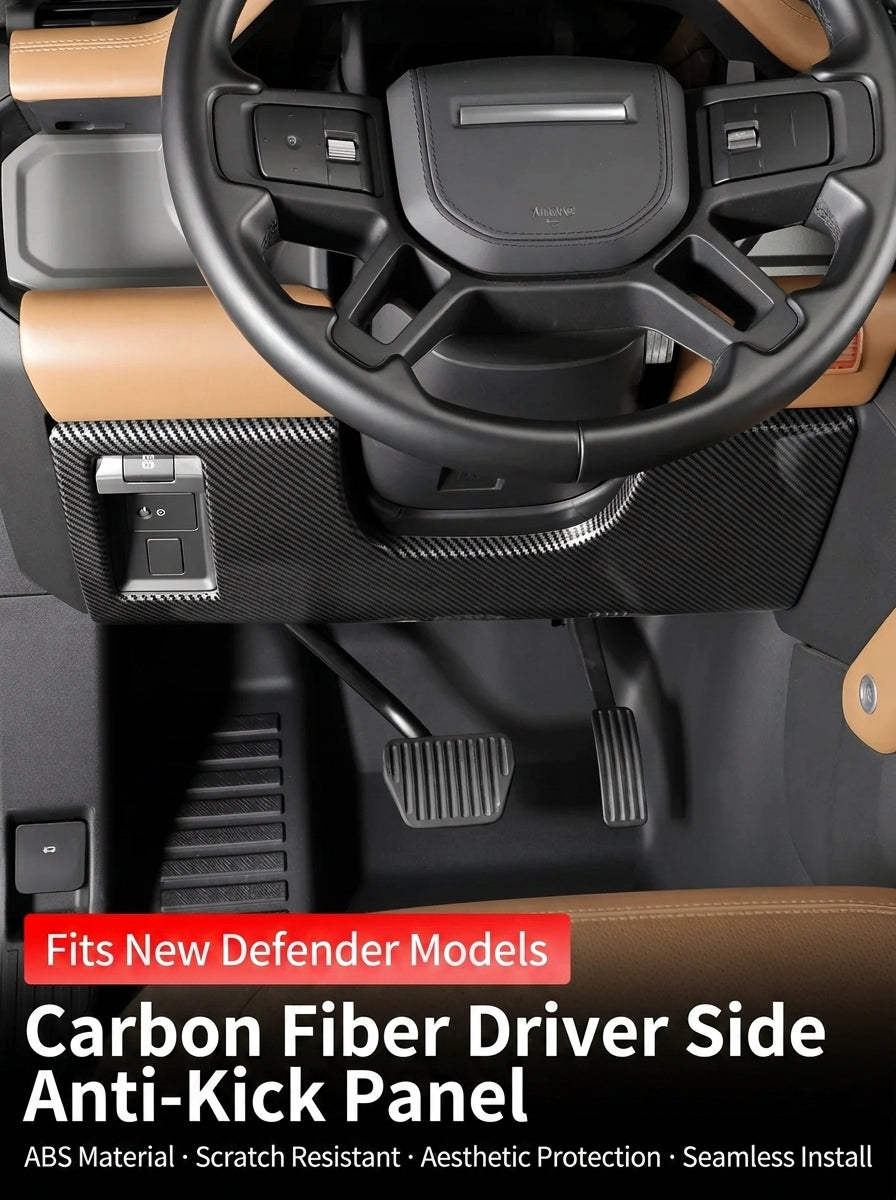 Additional product photo of Defender 90/110/130 Lower Steering Column Kick Panel Guard (2020–2026)