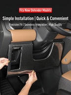 Additional product photo of Defender 90/110/130 Lower Steering Column Kick Panel Guard (2020–2026)