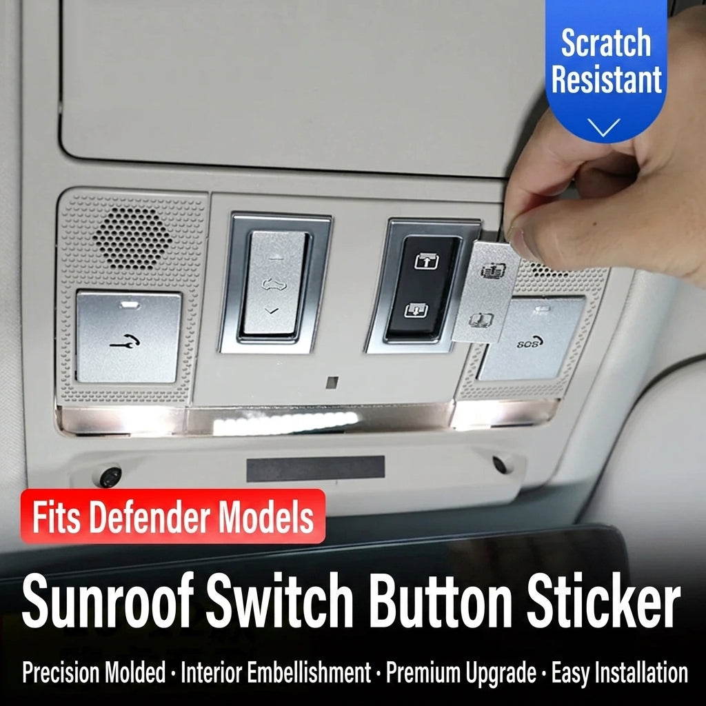 Sunroof & HVAC Button Stickers