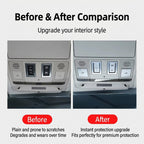 Additional product photo of Land Rover Defender 90/110/130 Overhead Sunroof Switch Button Decal Overlays (2020–2026)