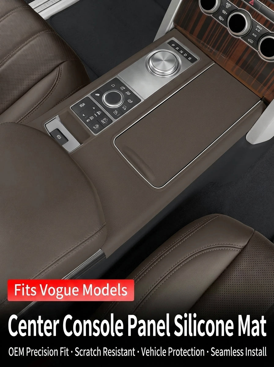 Additional product photo of Range Rover Center Console Gear Shift Panel Silicone Protective Pad (2013–2017)
