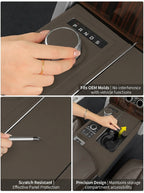 Additional product photo of Range Rover Center Console Gear Shift Panel Silicone Protective Pad (2013–2017)