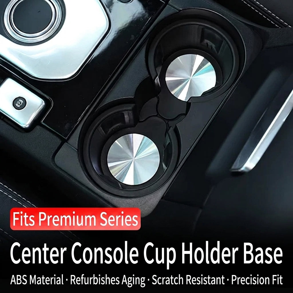 Additional product photo of Range Rover & Discovery Center Console Drink Cup Holder Coaster Base Pad (2010–2024)
