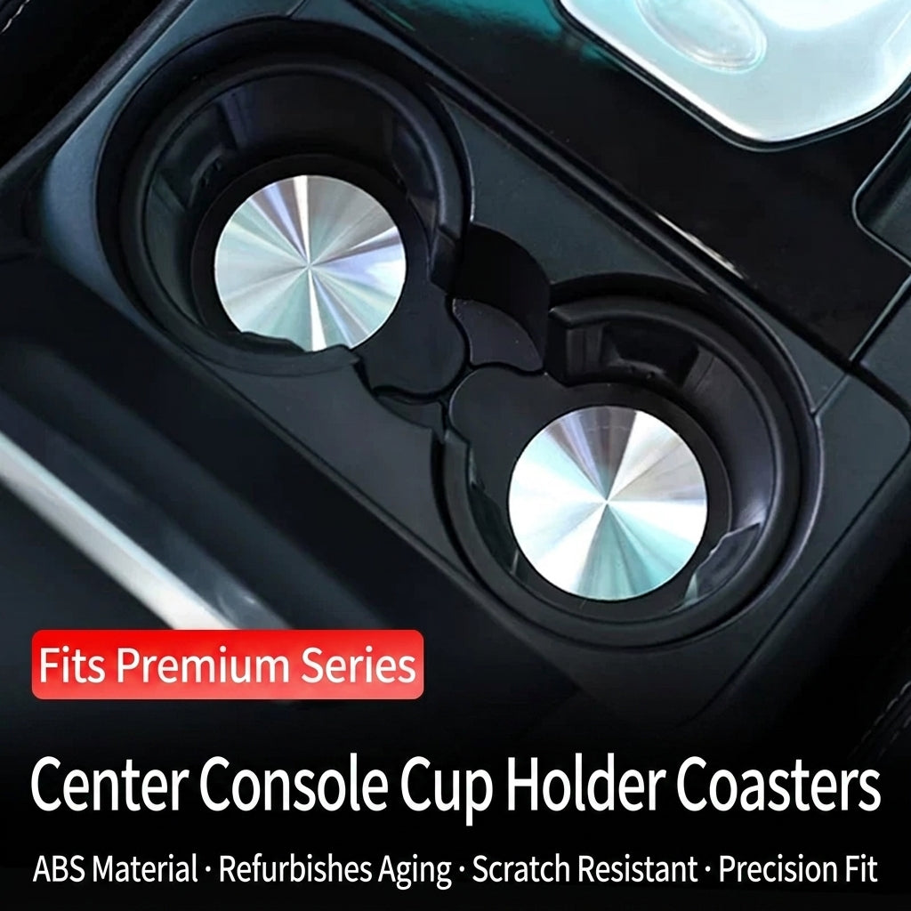 Product photo of Range Rover & Discovery Center Console Drink Cup Holder Coaster Base Pad (2010–2024)