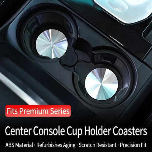 Product photo of Range Rover & Discovery Center Console Drink Cup Holder Coaster Base Pad (2010–2024)