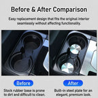 Additional product photo of Range Rover & Discovery Center Console Drink Cup Holder Coaster Base Pad (2010–2024)