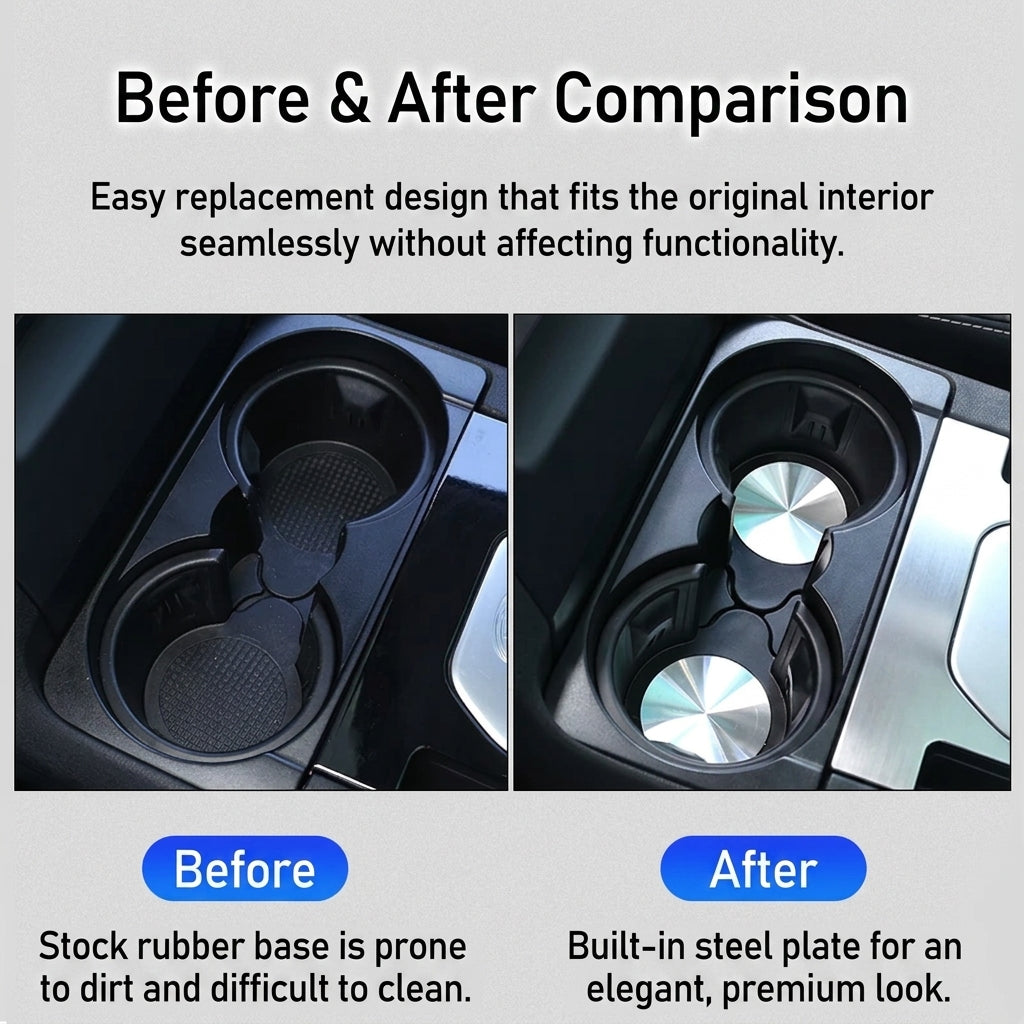 Before and after installation comparison