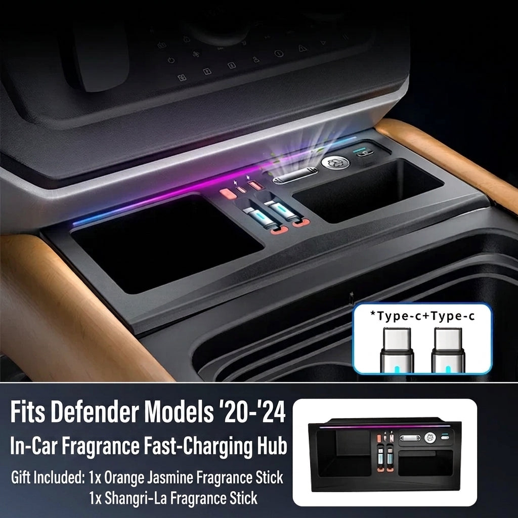 Additional product photo of Defender 90/110 Lower Console Fast Charging Dock (2020–2026)