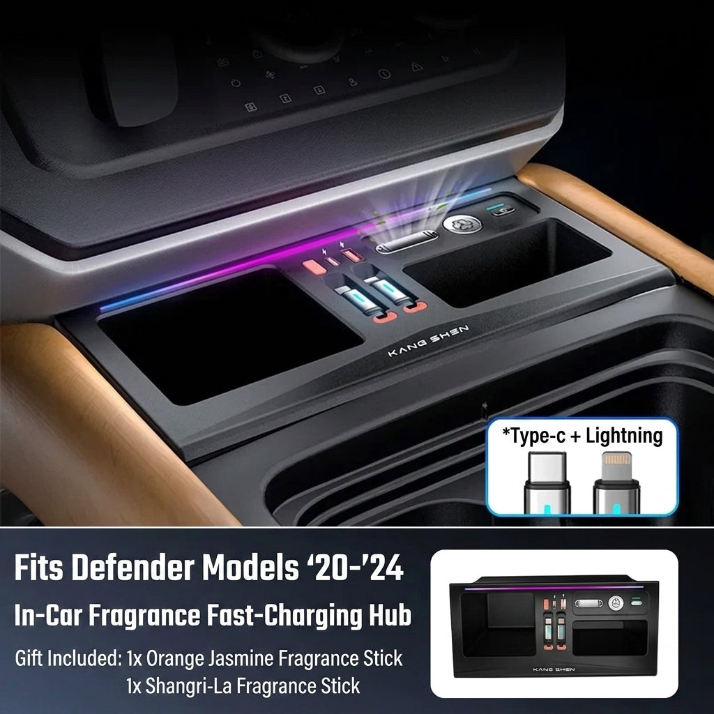 Additional product photo of Defender 90/110 Lower Console Fast Charging Dock (2020–2026)