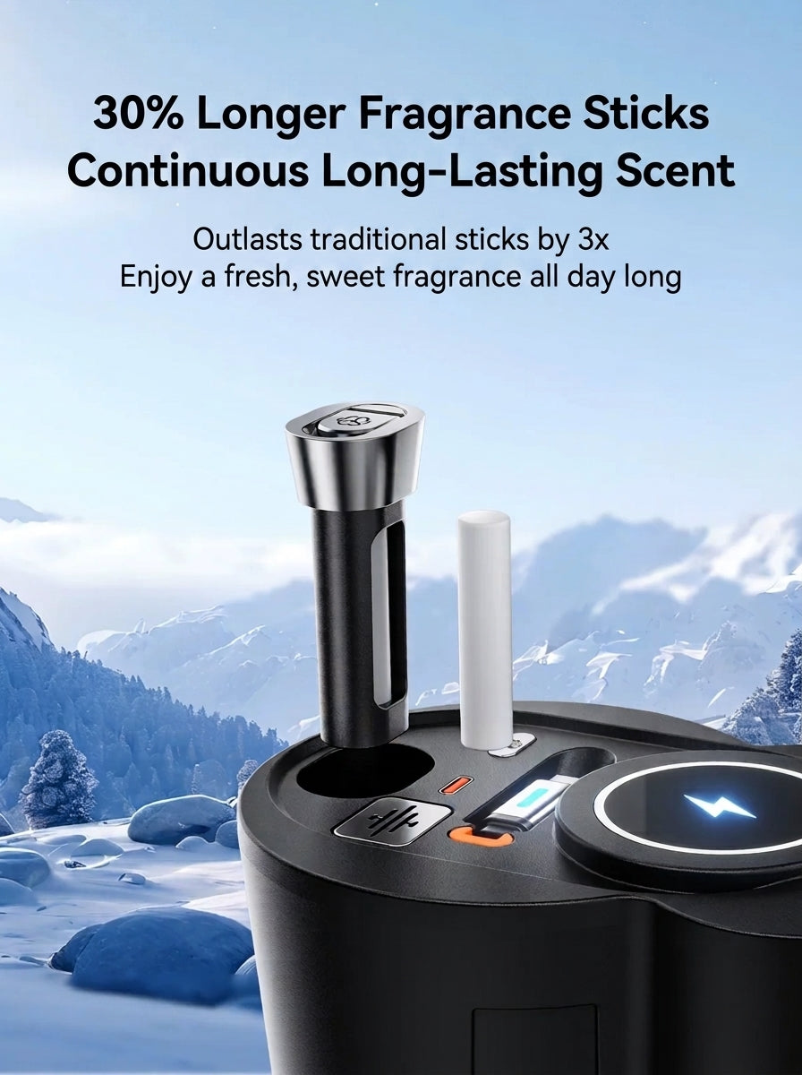 Additional product photo of Range Rover Center Console Wireless Charging Dock with Aromatherapy Diffuser
