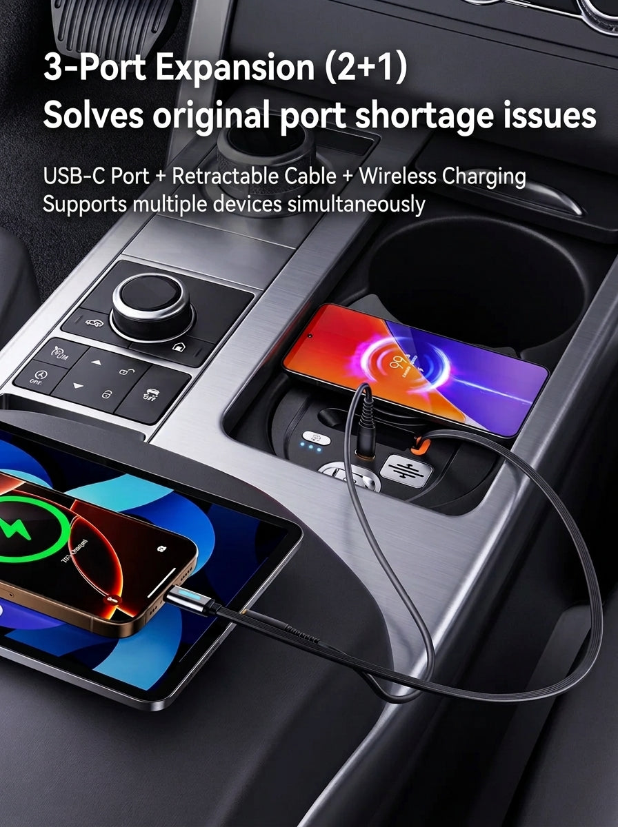 Additional product photo of Range Rover Center Console Wireless Charging Dock with Aromatherapy Diffuser