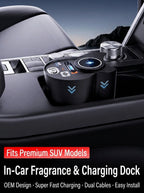 Additional product photo of Range Rover Center Console Wireless Charging Dock with Aromatherapy Diffuser