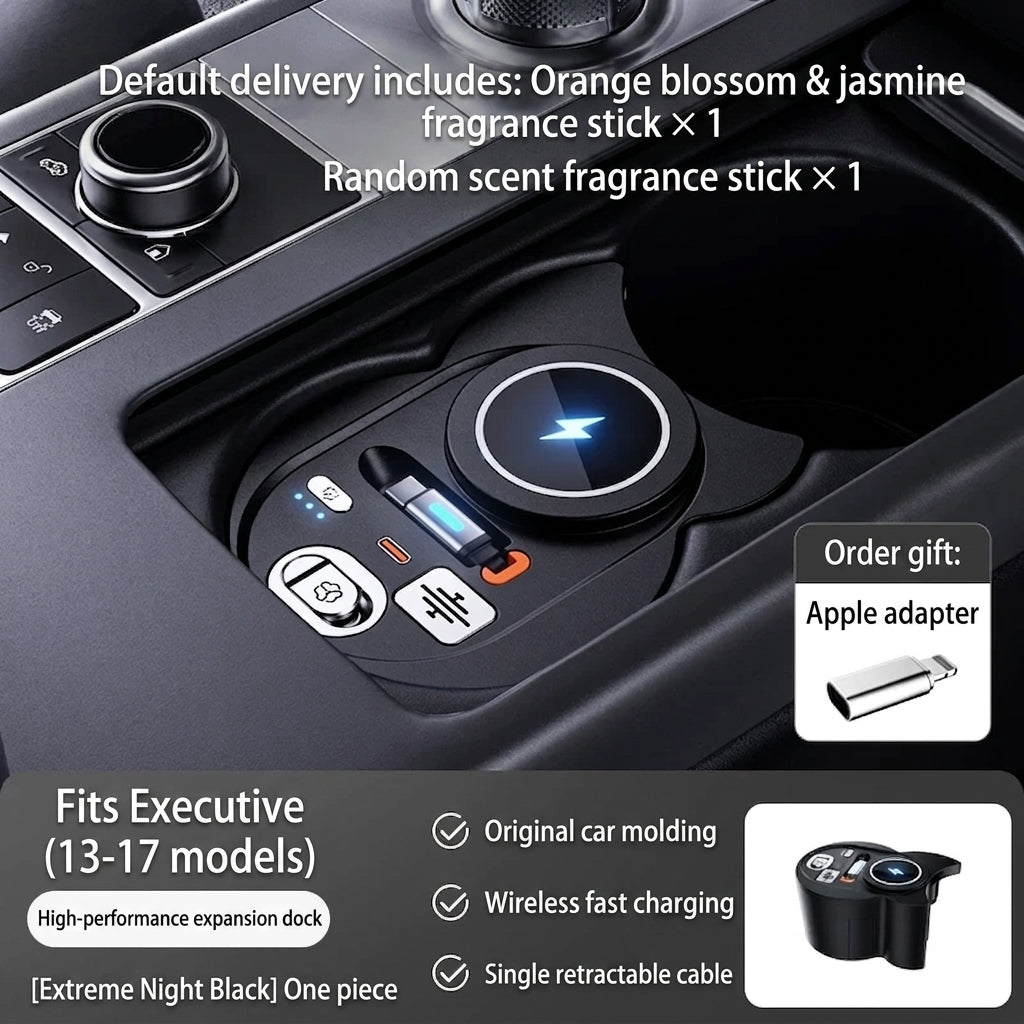 Additional product photo of Range Rover Center Console Wireless Charging Dock with Aromatherapy Diffuser