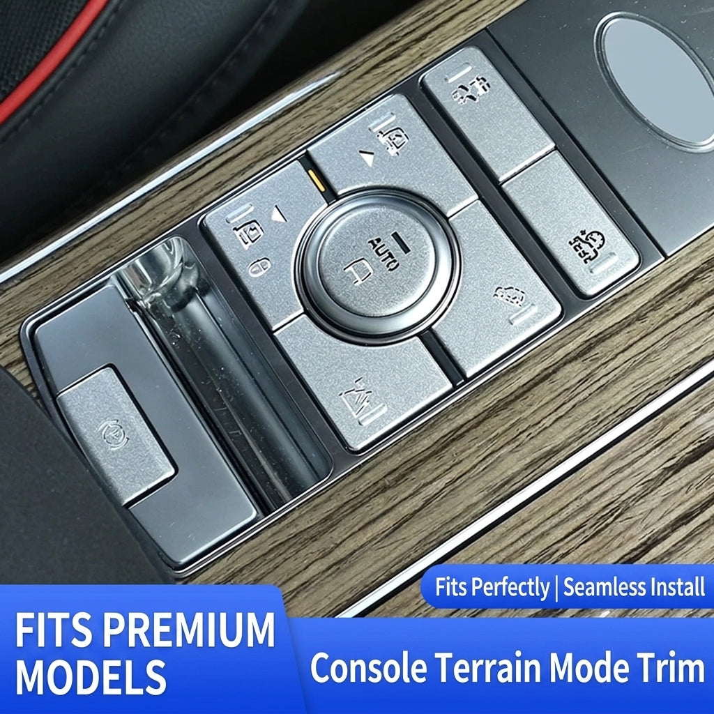 Additional product photo of Range Rover & Range Rover Sport Terrain Response Control Button Overlays (2018–2022)