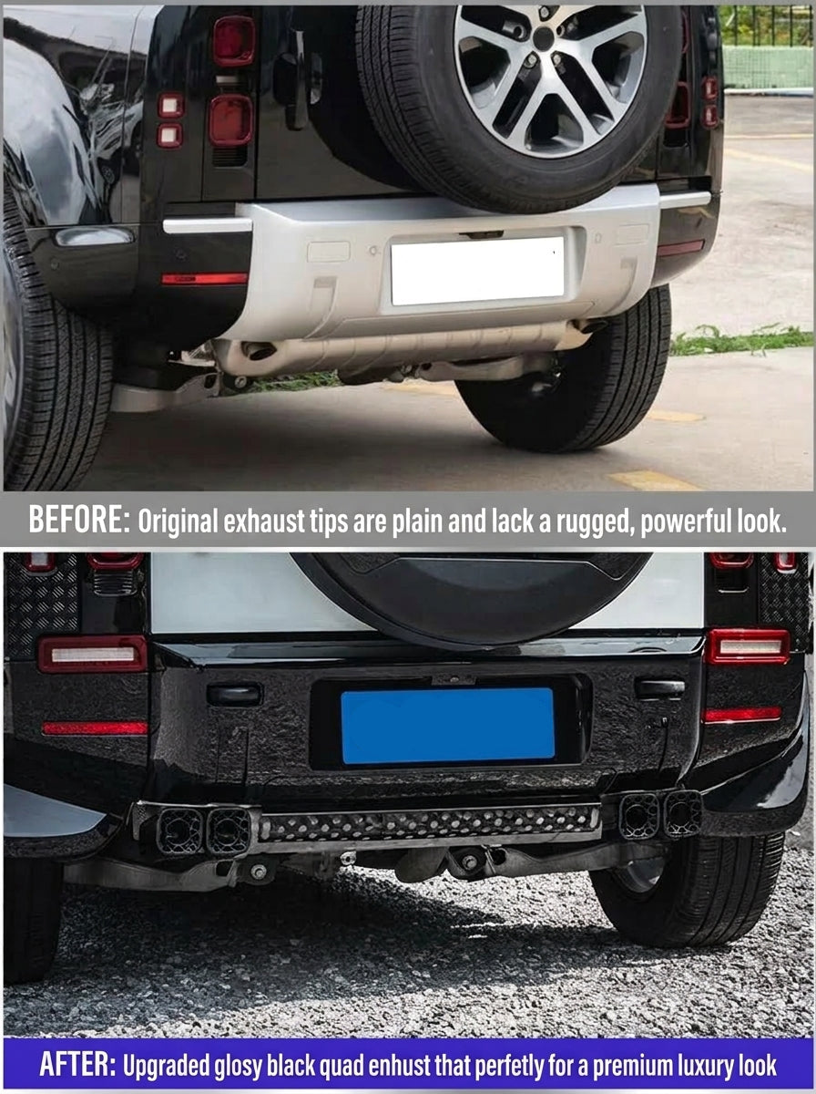 Before and after installation comparison