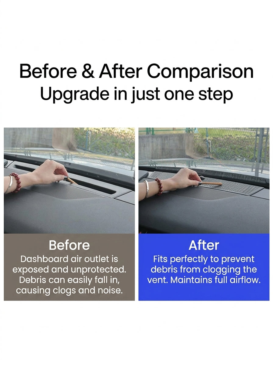 Before and after installation comparison