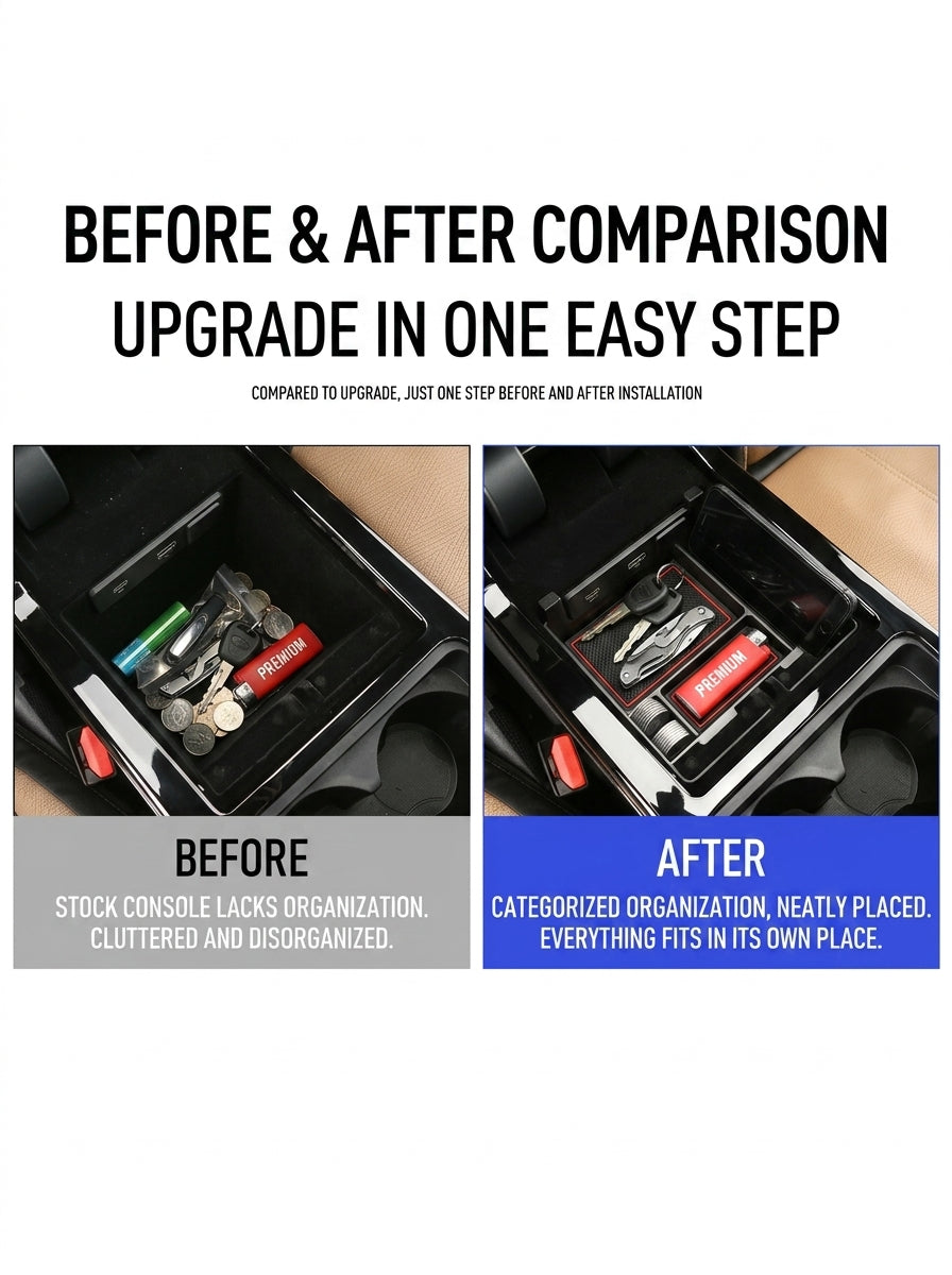 Before and after installation comparison