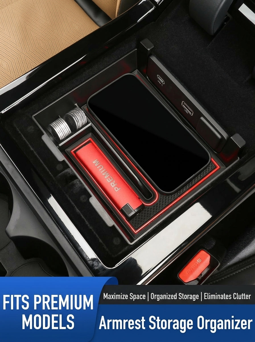Additional product photo of Range Rover Velar Center Armrest Secondary Storage Tray Organizer (2017–2026)